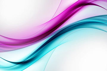 Conception de fond abstrait bleu vague violet