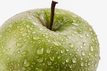 isolated green apple