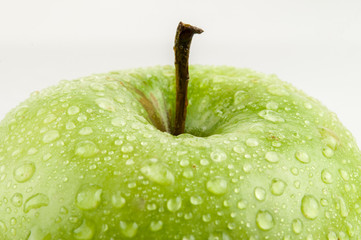 isolated green apple