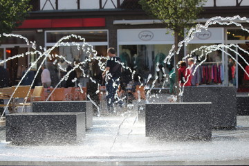 Bad Salzuflen, Brunnen, Fontänenbrunnen
