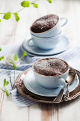 Chocolate mug cake