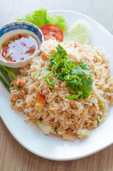Shrimp fried rice