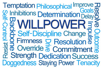 Willpower Word Cloud