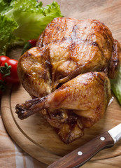  roasted chicken