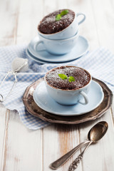 Chocolate mug cake