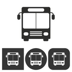 Bus - vector icon.