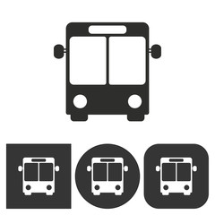Bus - vector icon.