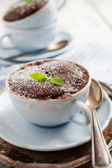 Chocolate mug cake