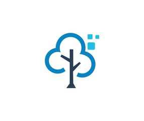 Obraz premium Tree logo