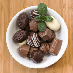 Chocolate pralines