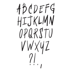 dynamic hand drawn font