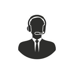 Assistance - vector icon.