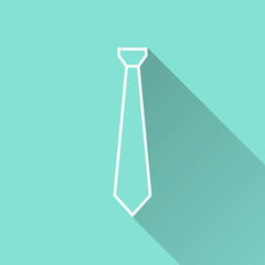 Necktie - vector icon.