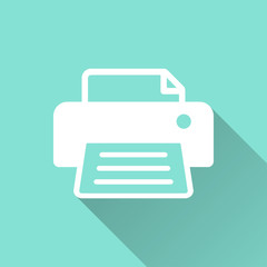 Printer - vector icon.