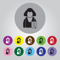 Chartered business woman