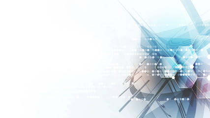 Abstract digital web site header. Banner background