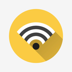 Wi-Fi - vector icon.