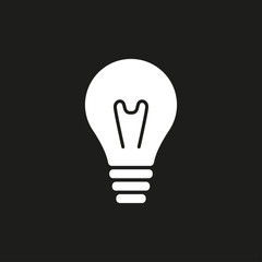 Lamp  - vector icon.