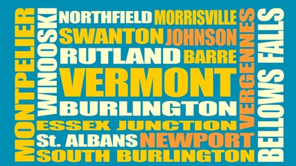 Vermont state cities list