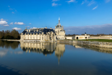 Fototapeta na wymiar Le Château de Chantilly