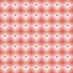 Bright pink tiled wall with small spotlights seamless pattern