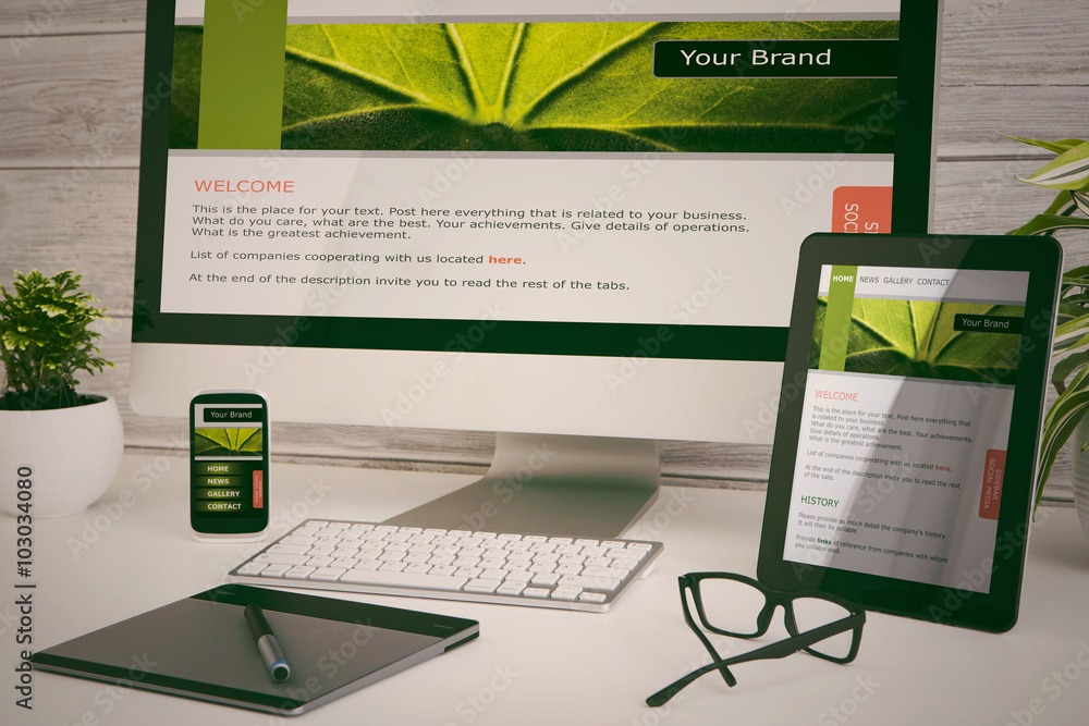 Canvas Prints responsive web design