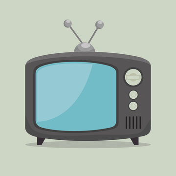 old tv design 