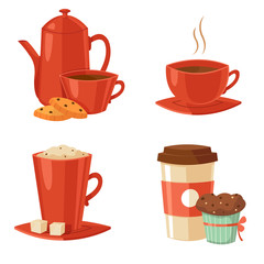 Set of Coffee Icons