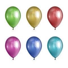  balloon set, greeting and holiday concept