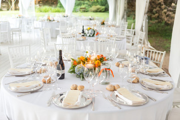 wedding reception outdoor