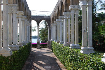 Public park, Paradise island, Bahamas.