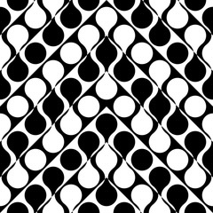 Seamless Curved Shape Pattern