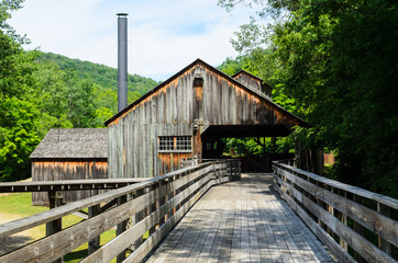 Fototapeta na wymiar Pennsylvania Lumber Museum