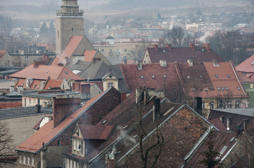 Stare dachy małego miasta © Grzegorz Polak