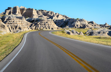 Naklejka premium Badlands National Park