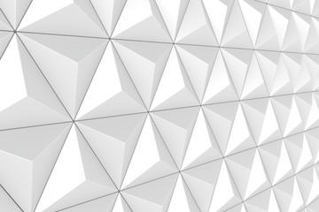 Geometric 3D triangular texture