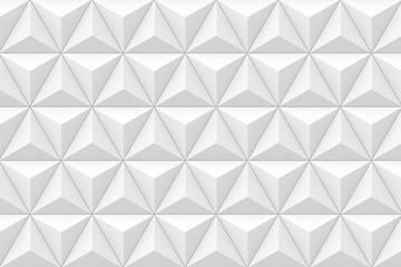 3D geometric triangular texture