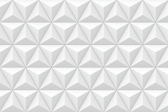 3D geometric triangular texture
