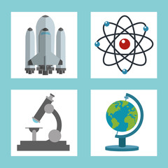 Science icons design 