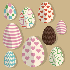 Happy easter design 