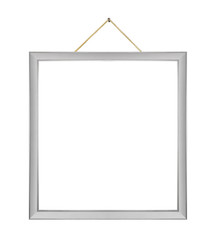 Retro frame on rope