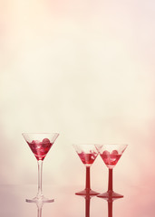 Cocktails At The Bar