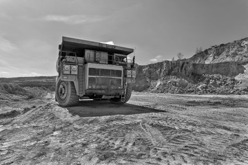 Equipment on Cooper mine - Open pit 22