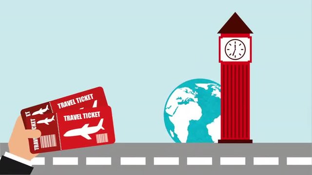 Travel vacation design, Video Animation 