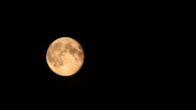 Big Moon in Sky