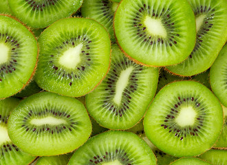 Fototapeta premium slived kiwi