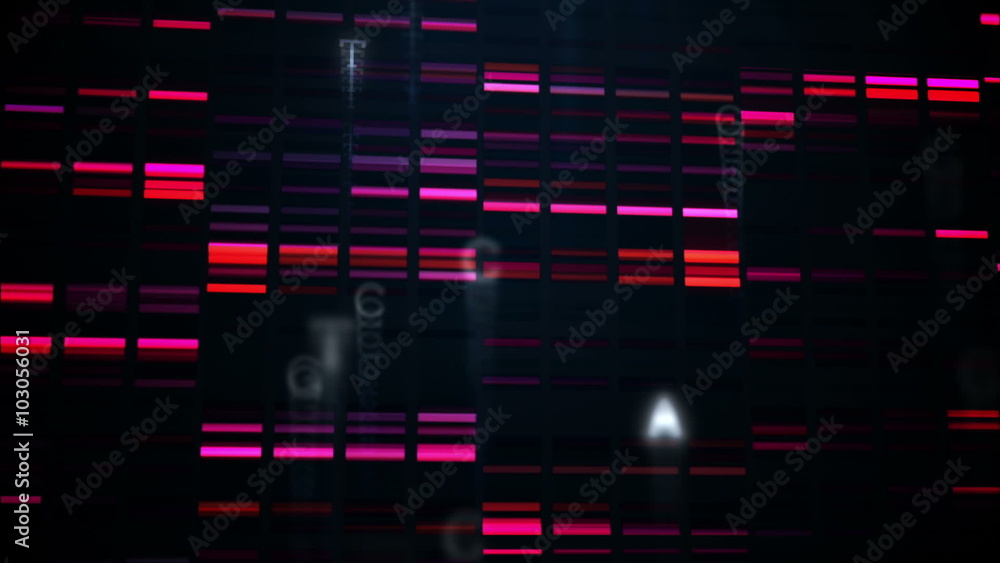 Aufkleber animation of red squares moving fast