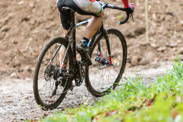 Naklejka premium cyclo-cross