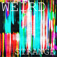 weird and strange design on wood grain texture