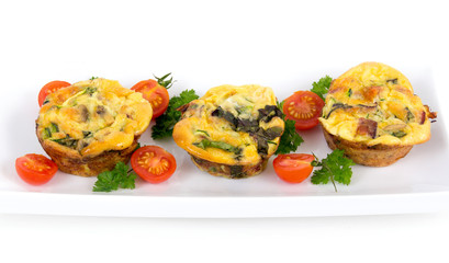 egg omelet muffin cup dinner